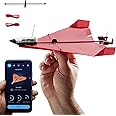 POWERUP 4.0 The Next-Generation Smartphone Controlled Paper Airplane Kit, RC Controlled. Simple to Fly with Autopilot & Gyro Stabilizer.