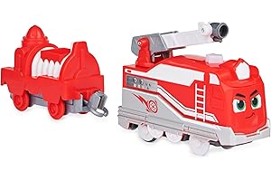 Mighty Express Trenino motorizzato Red con attrezzo di Lavoro e vagone Merci, Giocattoli per Bambini 3+, 6061431