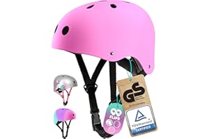99FLIPS Casco Bici Bambino 3-12 Anni - Casco Bici Bambina 3 Colori - Caschetto Bambino - Monopattino Skateboard Pattini a Rotelle