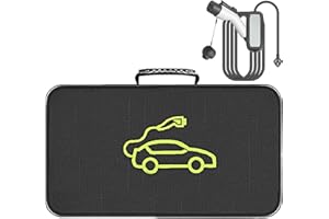 Acunny Organizador de cables de carga Ev, bolsa de almacenamiento para cables de carga EV, organizador de cables de carga portátil, bolsas de cable ev, cargador de tela Oxford impermeable para coches