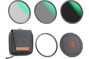 K&F CONCEPT Nano-Xcel 77mm Magnetiska filter CPL+ND8+ND64+ringar + lock