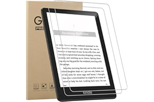 KZIOACSH Screen Protector for Kindle Paperwhite 11th Generation 2021/Kindle Paperwhite Signature Edition 6.8inch, 2 Pack HD Tempered Glass High Hardness Anti-Scratch Anti-Fingerprint Protective Film