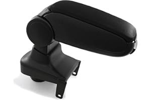 MY PET ELEPHANT Armlehne Mittelarmlehne Konsole Mittelkonsole Aufbewahrungsbox Schwarz Textil Für Clio 4 IV 2012-2019