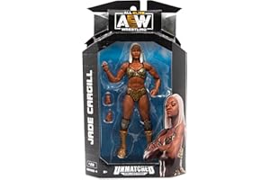 Ringside Jade Cargill - AEW Unmatched Series 4 Toy Wrestling Action Figure