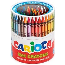 Trousse De 120 Crayons De Couleur Carioca Tita – Mines Résistantes, Hexagonaux