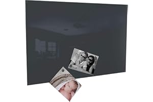 Colours-Manufaktur Magnettafel Magnetwand inkl. 4 Magnete (anthrazit, 40 x 60 cm)