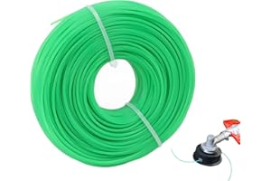 SubTack Strimmer Wire – 1.6mm x 30m Round Strimmer Line, Heavy-Duty Nylon Trimmer Cord, Durable & Wear-Resistant Replacement Spool for Grass Trimmers, Universal Fit for Most Strimmers