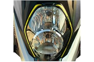 Resin Bike Motorcycle 3D Stickers Compatible with Suzuki V-Strom 650 2017-2021. Headlight Protection from Bumps and Scratches. Motorcycle Resin Stickers - Gadget Moto