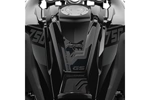labelbike - Pegatina 3D Moto Tanque Protección y Decoración de Resina compatible con Bmw F 750 Gs Triple Black 2021-2023