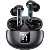 EUQQ Wireless Earbuds Bluetooth 6.1, Comfortable Fit, 6 mics ENC, 36H | Bluetooth 6.1 Wireless Headphones, Hi-Fi Stereo Sound