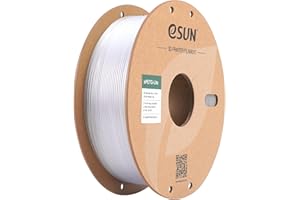 eSUN PETG filamento 1,75 mm, filamento PETG Basic ad alta tenacità, bobina da 1 kg (2,2 libbre) per stampanti 3D, Naturale