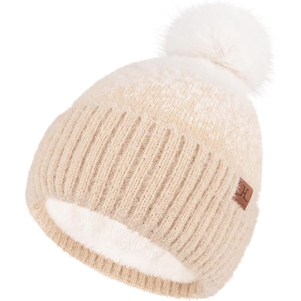 Berretto in lana merino Cappello con pon pon in vera pelliccia Cappello lavorato a trecce Berretto da donna Cappelli lavorati a maglia di lana per donna - Italia