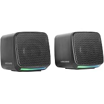 Mini Altoparlanti PC Vicloon 3W Stereo Con Luce LED, Jack 3.5mm E Alimentazione USB – Per Computer, Tablet E Smartphone - 4