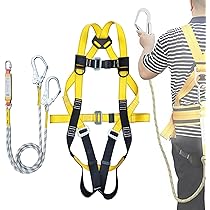 Imbracatura Sicurezza Anticaduta Q&Z - Limite 100 Kg, Certificata CE, Per Lavori In Altezza - Foto 2