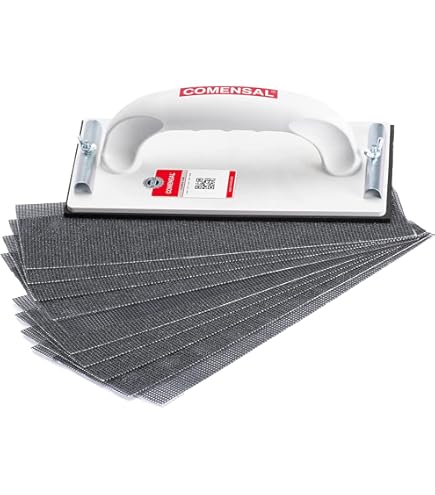 Küssner Lot De 25 Patins Ponçage Maille Grain 120 - 115x280mm Pour Plâtre Et Peinture