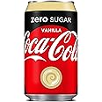 Coca Cola Vanilla Zero Sugar Coke Cans - 24x330ml