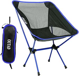 OUTAD Ultraleichtflugzeuge im Freienpicknick-Angeln Camping Klappstühle stark und haltbar