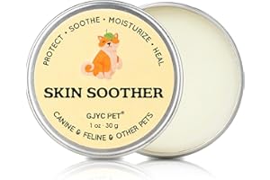 GJYC PET Rapid - Curación de la piel y recrecimiento del cabello para perros - Lata de 1 onza - Regeneración rápida de la piel y recrecimiento del cabello