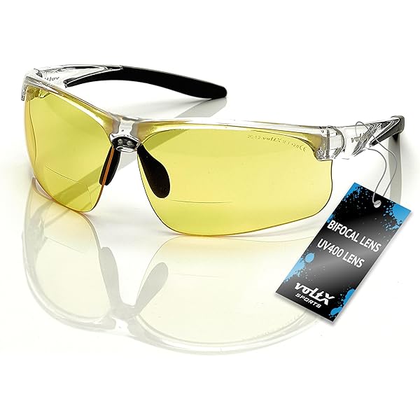Lunettes De Sécurité Bifocales VoltX 'Constructor Ultimate' - Verres +1.0 à +3.0 - Anti-buée, UV400 - Certifiées EN166FT