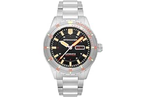 Spinnaker Męski zegarek automatyczny 43 mm HASS z solidną bransoletką ze stali nierdzewnej SP-5099