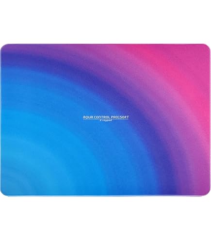 Tappetino per mouse da gioco X-Raypad Aqua Control 2 Sakura AC2, altissima precisione con velocità e capacità di controllo perfette, progettato per giocatori Fps con requisiti DPI bassi