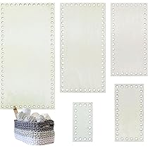 Fondi Cesto In Legno Per Uncinetto - 7 Misure Per Fai Da Te - Foto 5