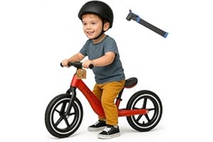 P PARVULÍ Bicicleta sin Pedales PARVULI® – para niños de 2 a 6 años | Bici de Equilibrio Robusta y Ligera con hinchador Incluido | Regalo Ideal para desarrollar Confianza y coordinación