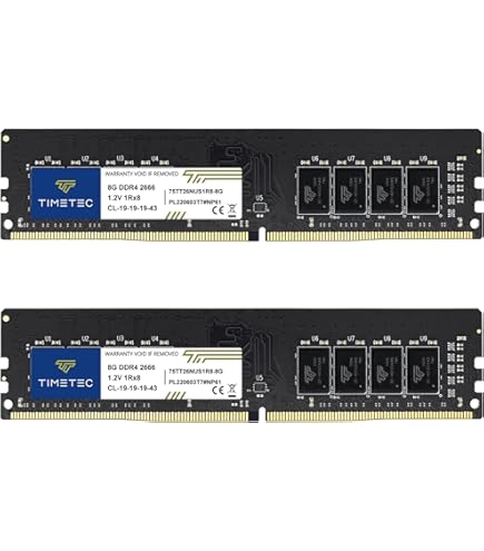 Samsung 16GB DDR4 PC4-21300, 2666MHz, 288 Pin DIMM, 1.2V, CL 19