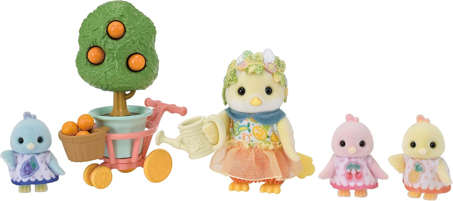 Sylvanian Families - 5860 Familia Pájaro Cítrico