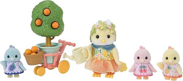Sylvanian Families - 5860 Familia Pájaro Cítrico - 1