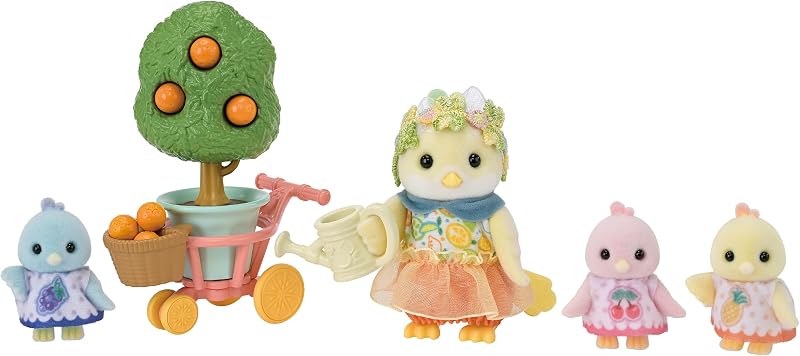 Sylvanian Families - 5860 Familia Pájaro Cítrico