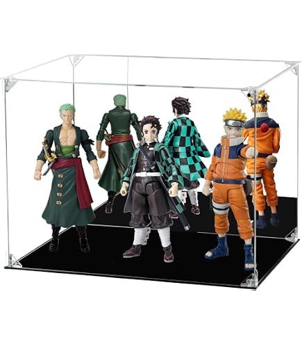 DollSafe Transparente faltbare Displaybox für 27,9–31,8 cm große Puppen und Actionfiguren, 10,2 cm B x 5,7 cm T x 33 cm H, 2 Stück DollSafe Transparente faltbare Displaybox für 27,9–31,8 cm große Puppen und Actionfiguren, 10,2 cm B x 5,7 cm T x 33 cm H, 2 Stück