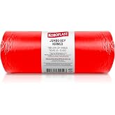 Koroplast B&uuml;zg&uuml;l&uuml; Tıbbi Atık Poşeti Jumbo Boy 80x110 cm 10x10'lu Sızdırmaz Yırtılmaz Profesyonel &Ccedil;&ouml;p Poşeti, Geri D&ouml;n&uuml;şt&uuml;r&uuml;le