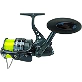 Sea Fishing Reel Hunter Pro 70s Surf With 20lb Line Black Chrome Spool New!