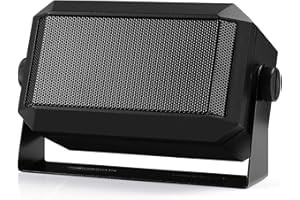 Radioddity Altavoz Exterior para Radio móvil CB, minialtavoz Universal portátil, 5W, para Coche, camión, vehículo Todoterreno, Compatible CB-27, CB-500, CS-47, QT80