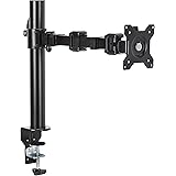 amazon basics Monitor Stand, Height Adjustable Arm Mount- Steel