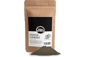 Spicy Welt Schwarzer Pfeffer Gemahlen (500g) – Pfefferpulver – für Suppen, Saucen & Steak, Dressings & Pfanne | Aromatisch, Vielseitig & Fein Dosierbar | 100% Naturrein, Ohne Zusätze