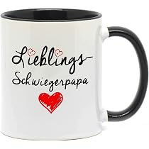 Tasse „Lieblings Schwiegermama“ – Beidseitig Bedruckt, 300 Ml – Geschenk Für Schwiegermutter