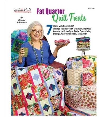 Fabric Cafe „The Magic Of 3 Yard Quilts“ – Buch Mit 8 Quilt-Anleitungen Für Decken In Verschiedenen Größen