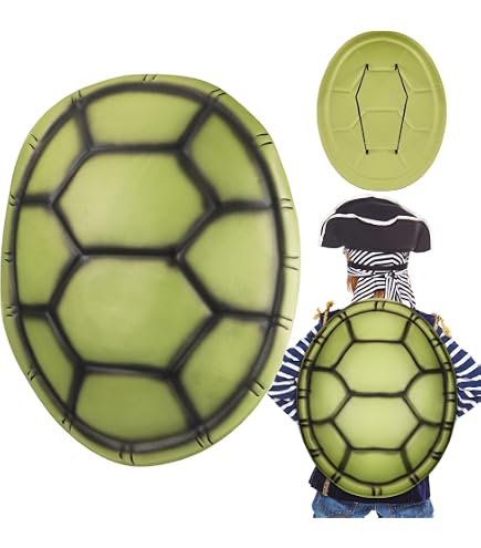 Halloween Costume For Kids 6PCS Halloween Turtle Shell Costume - EVA ...