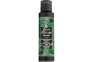 ‎TESORI D'ORIENTE Tesori d'Oriente | Aromatisches Parfum Deodorant 'Vetiver & Sandelholz' | For Men | 48h Schutz | Wellness-Ritual für Körper & Sinne | 150ml