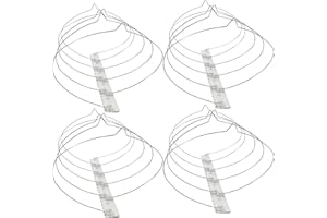 KOKMEYA Kolce dla ptaków, 3,28 stopy, stal nierdzewna 304, trwały odstraszacz ptaków do ogrodów, ogrodzeń i okapów, odpycha gołębie, małe ptaki i dzięcioły, łatwy w instalacji