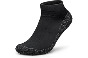 Azarton Barfuß Sockenschuhe für Damen & Herren – Ultraleichte, flexible Socken-Schuhe mit rutschfester Sohle & natürlichem Tragegefühl für Freizeit, Yoga & Zuhause,skinnerss sockenschuhe