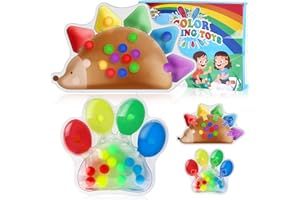 ARONRAVE Juguetes sensoriales, 2 piezas de juguetes antiestrés, juguete para exprimir autismo, juguete antiestrés para apretar y amasar, juguete para el TDAH y el autismo