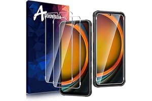 Anoowkoa [2-pak wysokiej jakości ochraniacz ekranu do Samsung Galaxy X Cover 7 osłona ze szkła hartowanego-oryginalne szkło - super łatwa instalacja za jednym naciśnięciem