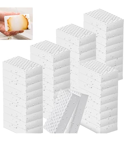 Éponges Magiques Réutilisables – Lot De 4 – En PVA – Forte Absorption – Pour Nettoyage Surfaces, Voiture, Fenêtres