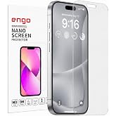 Engo Apple iPhone 16 Pro İle Uyumlu Mat Ekran Koruyucu Parmak İzi Bırakmaz Parlama &Ouml;nleyici Dayanıklı Esnek Yapılı Kırılmaz 9