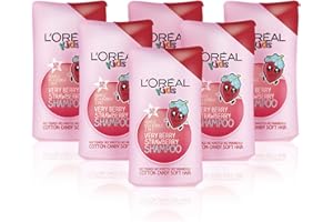 L'Oreal Paris Kids Extra Gentle 2-in-1 Very Berry Strawberry Shampoo 250ml Pack of 6