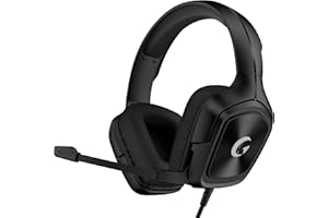 Rumoon Gaming Headset for PS4, PS5, PC, Xbox, Switch, Wired Gaming Headphones with Noise Cancelling MIC & 3.5mm Audio Jack, 7.1 Surround Sound, Memory Foam, Lightweight - Black