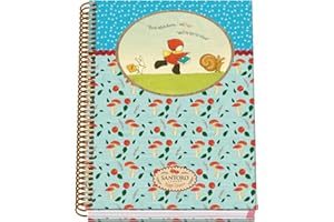DOHE Quaderno a spirale A5 Copertina rigida 100 fogli - Santoro - Poppi Loves - Catch Me